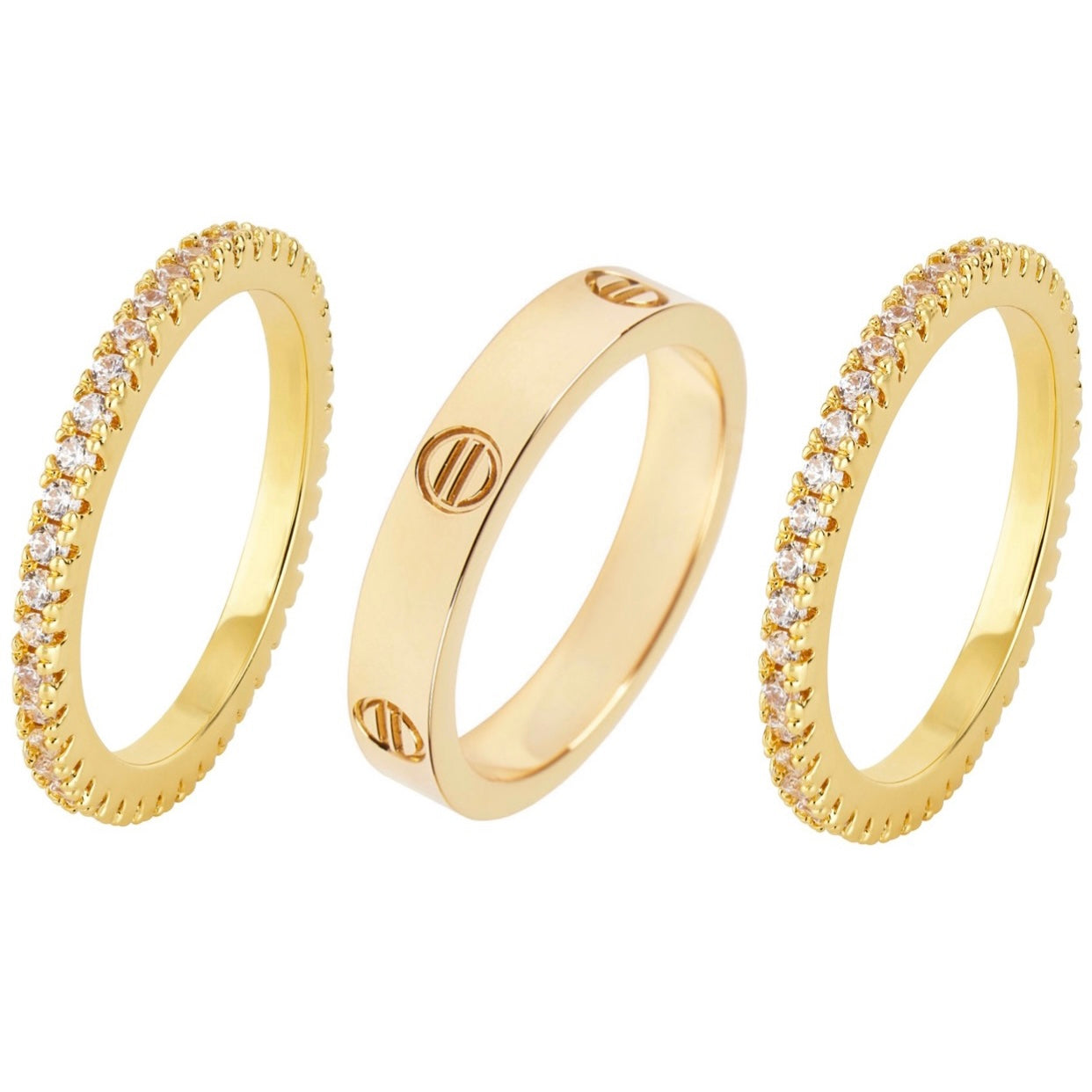 Lana Ring (dünn) - Set