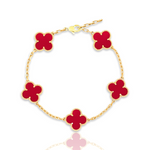 Glücksbringer Armband - rot