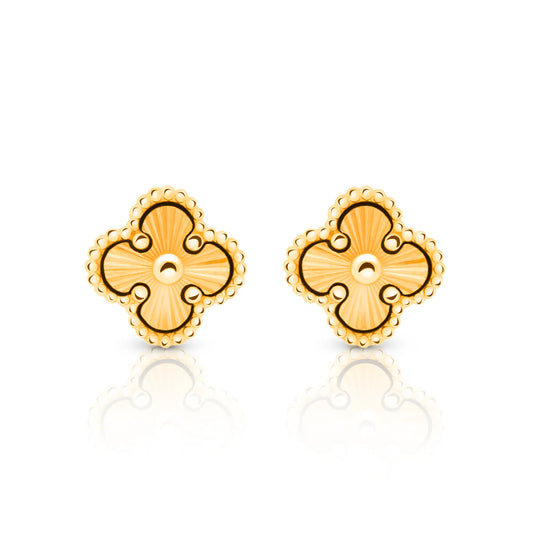 Glücksbringer Ohrringe - gold