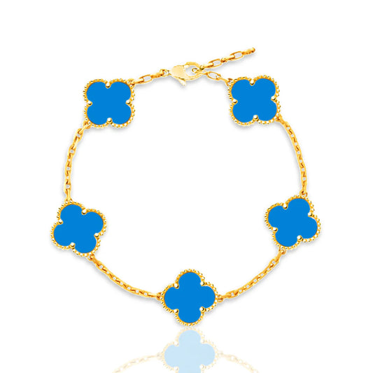 Glücksbringer Armband - blau